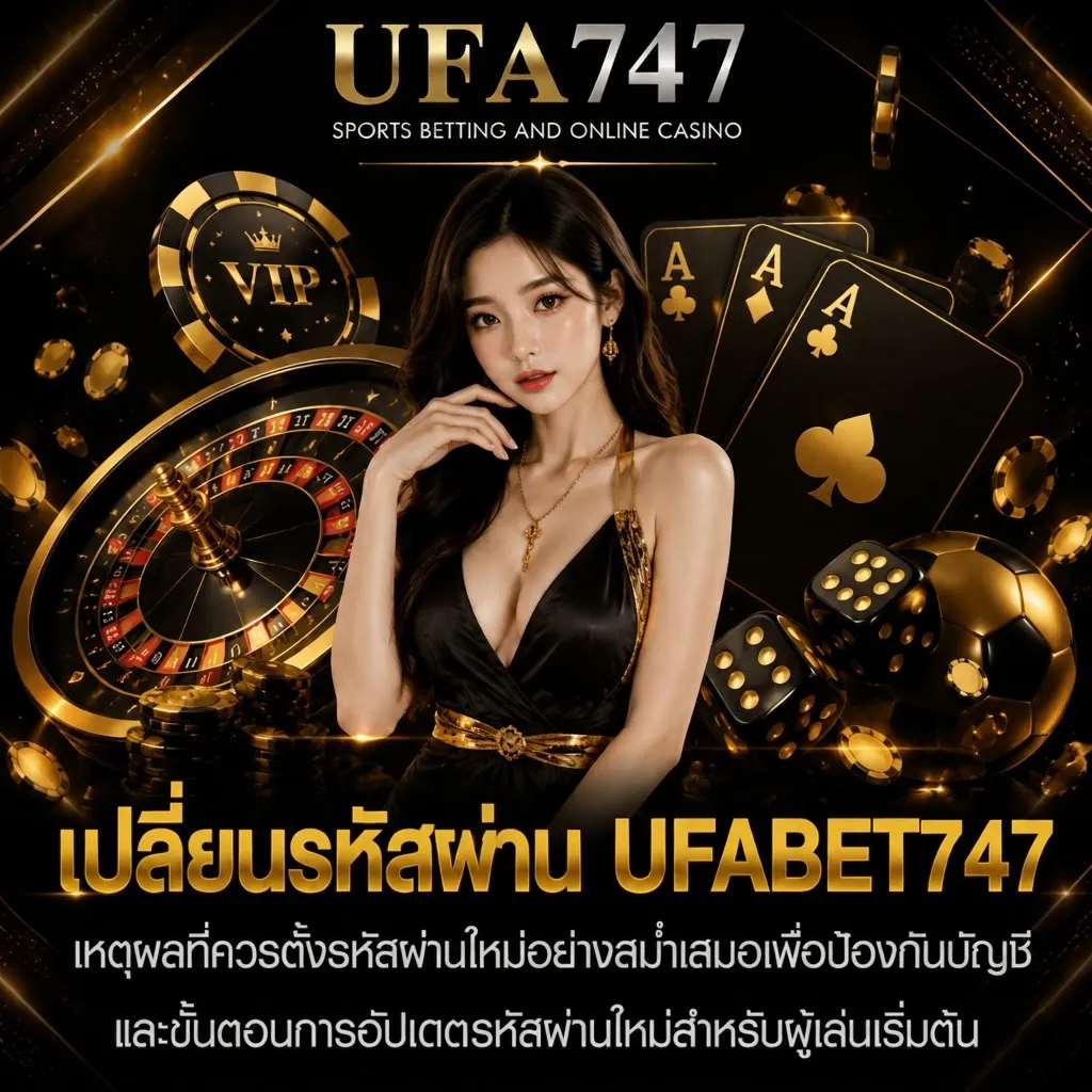 เปลี่ยนรหัสผ่าน UFABET747